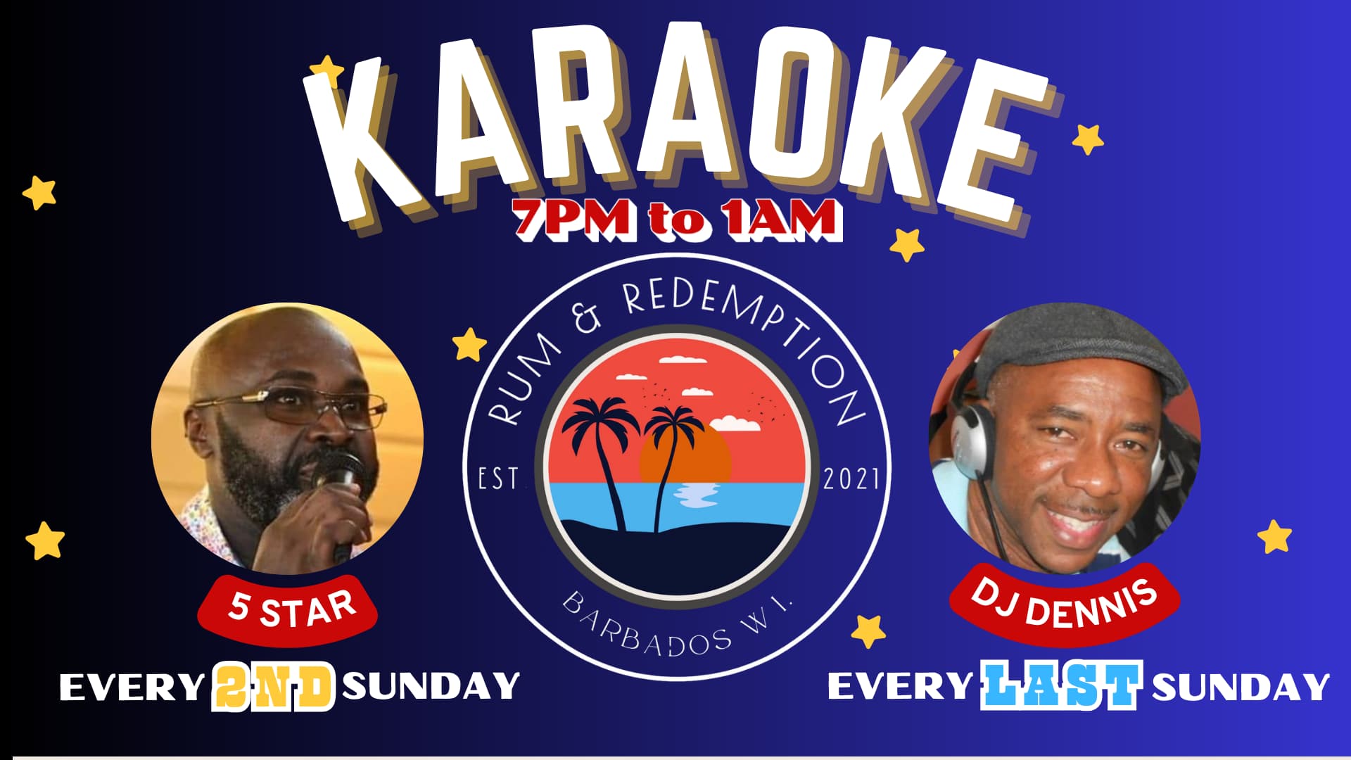 Rum & Redemption Karaoke Night